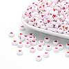 Flat Round Acrylic Beads LS-PB37C9070-2-1