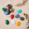 14Pcs 14 Style Mixed Gemstone Cabochons G-FW0001-06-5