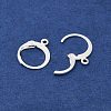 316L Surgical Stainless Steel Leverback Earring Findings STAS-F075-38S-2