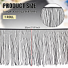 1 Yard Plastic Bugle Bead Tassel Trimming OCOR-BC0006-60B-2