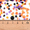 Halloween Theme Glass Seed Beads SEED-N007-13J-4
