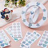 60Pcs 2 Styles Glasindi Paper Picture Stickers STIC-HS0001-01-5