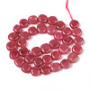 Natural White Jade Beads Strands G-N354-01A-02-3