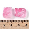 Transparent Spray Paint Glass Beads X1-GLAA-H035-01A-3