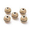 Brass Micro Pave Cubic Zirconia Beads KK-C071-08G-01-1