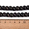 Opaque Baking Paint Glass Beads Strands GLAA-Q110-03A-17-4