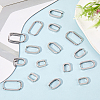 8 Pairs 4 Styles 304 Stainless Steel Huggie Hoop Earrings EJEW-SC0001-76P-3