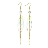 Resin Wing Dangle Earrings EJEW-JE06256-2