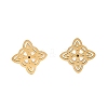 304 Stainless Steel Stud Earrings LS-EJEW-M098-01A-G-1