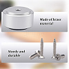4Pcs Aluminum Furniture Pads FIND-CP0003-81P-6