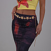 3D Alloy Flower Link Waist Chains WG72BD7-01-1