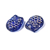 Owl Glass Beads GLAA-T025-65M-02-2