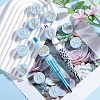 12Pcs 12 Styles Food Grade Silicone Focal Beads SIL-SZ0002-16-5