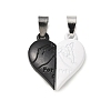 Alloy Enamel Split Pendants STAS-M114-06EB-1