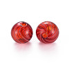 Transparent Handmade Blown Glass Globe Beads GLAA-T012-38-2