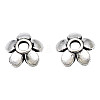 Tibetan Style Alloy Bead Caps LS-TIBEB-S039-017AS-NR-2