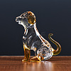 Glass Chinese Zodiac Figurines Statues for Home Office Desktop Feng Shui Ornament PW-WGC1701-10-1