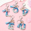 Resin & Acrylic Keychain X1-KEYC-YW00127-01-4