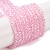 Baking Electroplate Glass Beads Strands X-DGLA-A039-J2MM-B16-1