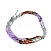 Gradient Color Natural Apatite & Carnelian & Dyed White Jade Beads Strands GG-CBA1668-A07-2mm-6