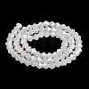 Imitation Jade Electroplate Glass Beads Strands GLAA-F029-J4mm-C06-2