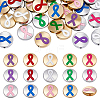 56Pcs 14 Styles Alloy Enamel Beads FIND-PH0023-86-1
