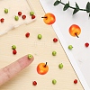 30Pcs 3 Style Mini Clay Imitation Apples DJEW-CA0001-31-3