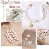 12 Sets 12 Styles ABS Plastic Imitation Pearl Beads FIND-AR0005-25-7