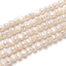 Natural Cultured Freshwater Pearl Beads Strands PEAR-L033-42A