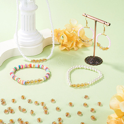 50G Luminous Transparent Acrylic Beads OACR-TAD0001-01S-1