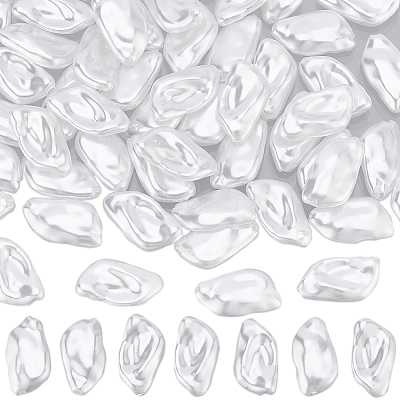 1 Strand ABS Plastic Imitation Pearl Beads Strands KY-SC0002-07-1