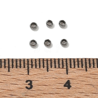 Brass Crimp Beads KK-L019-B-1