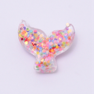 Transparent Flatback Resin Cabochons Accessories RESI-WH0009-81-1
