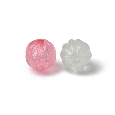 Luminous Transparent Acrylic Beads LACR-S001-02-1