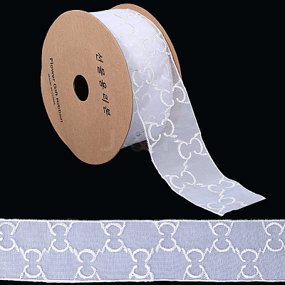 Organza Lace Ribbon OCOR-WH20012-54C-1