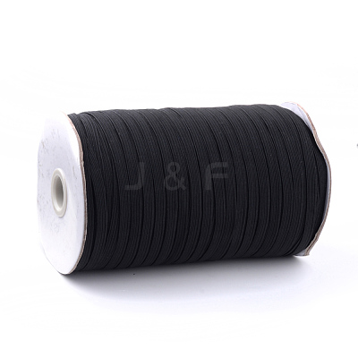 1/2 inch Flat Braided Elastic Rope Cord EC-R030-12mm-02-1