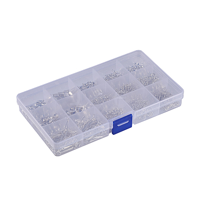 Metal Jewelry Findings Kits FIND-YW0001-05S-1