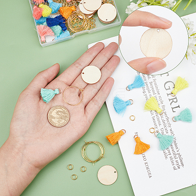 DIY Earring Making Kits DIY-SC0019-47-1