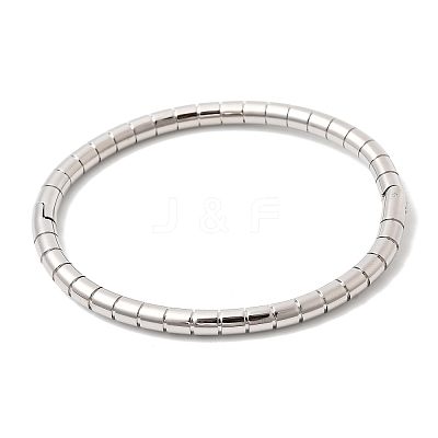Brass Hinged Bangles for Women BJEW-H639-05-P-1