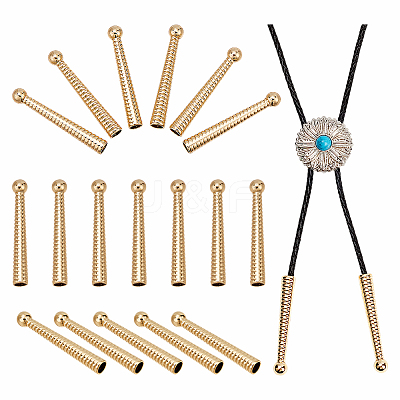 20Pcs Alloy Cord Ends FIND-NB0005-35G-1