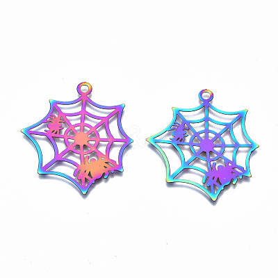 201 Stainless Steel Pendants STAS-T061-09-1