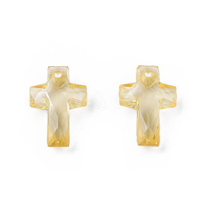 Transparent Acrylic Pendants MACR-S373-130-B09-1
