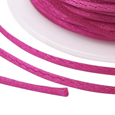 Nylon Satin Rattail Cords NWIR-JP0013-1.0mm-129-1