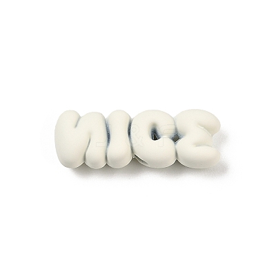 Spray Painted Alloy Beads PALLOY-S038-11B-1