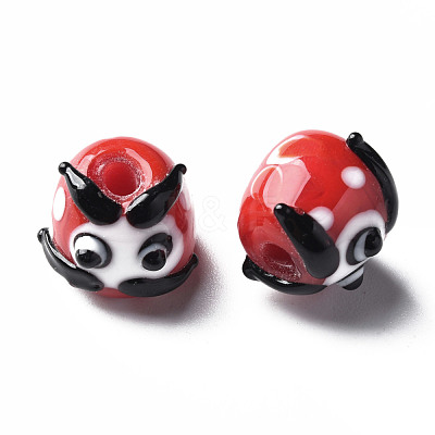 Handmade Lampwork Beads LAMP-T011-02E-1