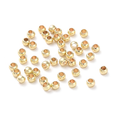 Rack Plating Brass Spacer Beads KKB-I709-03A-G01-1