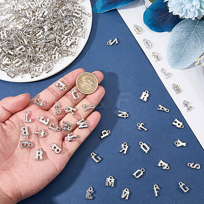 300Pcs Electroplated Plastic Charms KY-SC0002-61S-1