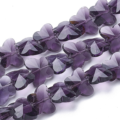 Transparent Glass Beads LS-GLAA-Q066-14mm-B03-1