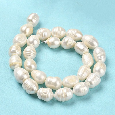 Natural Cultured Freshwater Pearl Beads Strands PEAR-E016-082-1