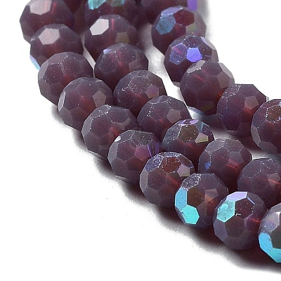 Opaque Glass Beads Strands EGLA-A035-P3mm-L11-1
